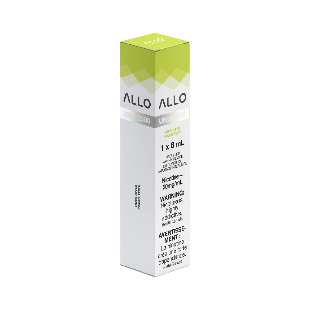 ALLO Ultra 2500 20mg - Green Apple