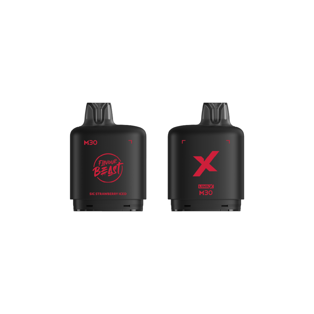 Level X M30 Pod - Sic Strawberry Iced