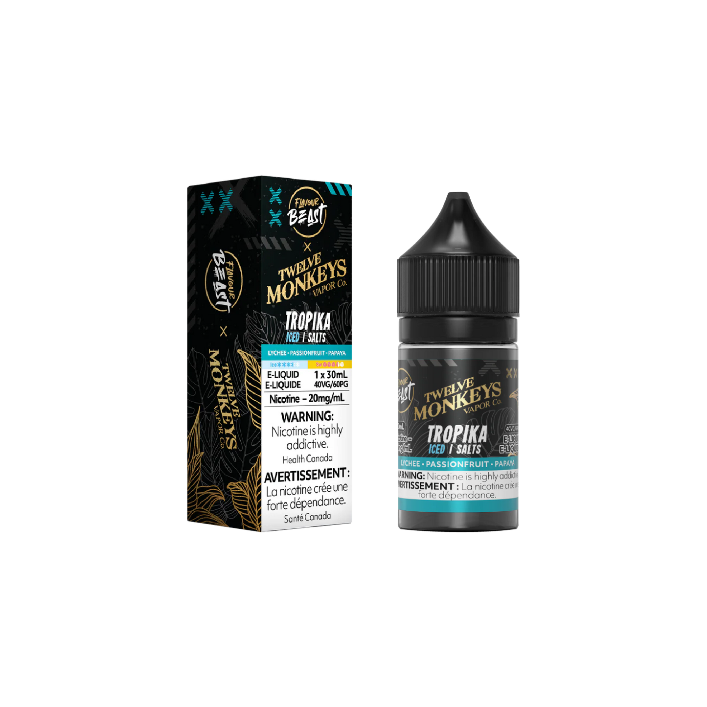 Flavour Beast X Twelve Monkeys Liquid - Tropika Iced