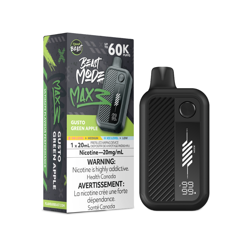 Beast Mode Max 3 - Gusto Green Apple