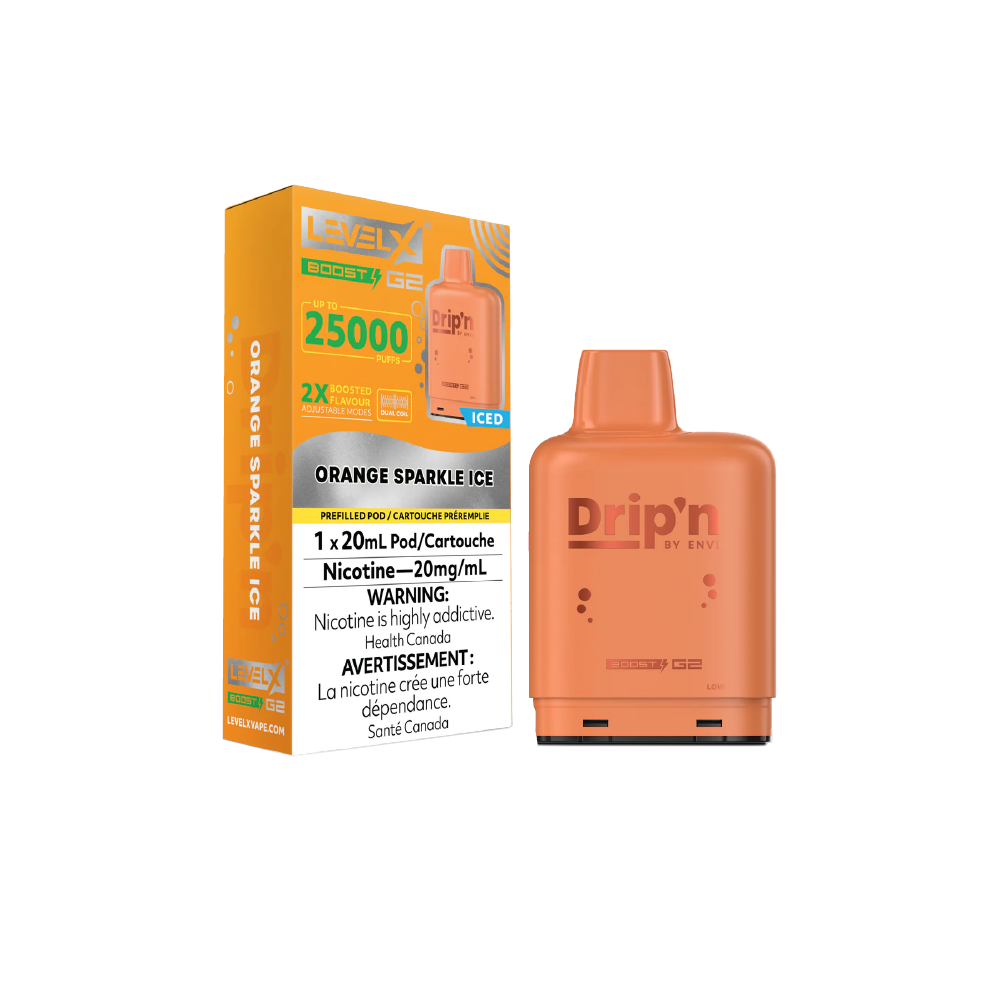 Level X Drip'N G2 Ultra - Orange Sparkle Ice