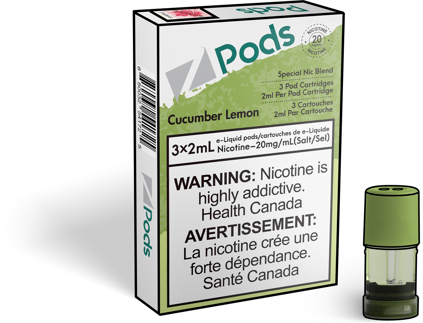 Z Pods - Cucumber Lemon