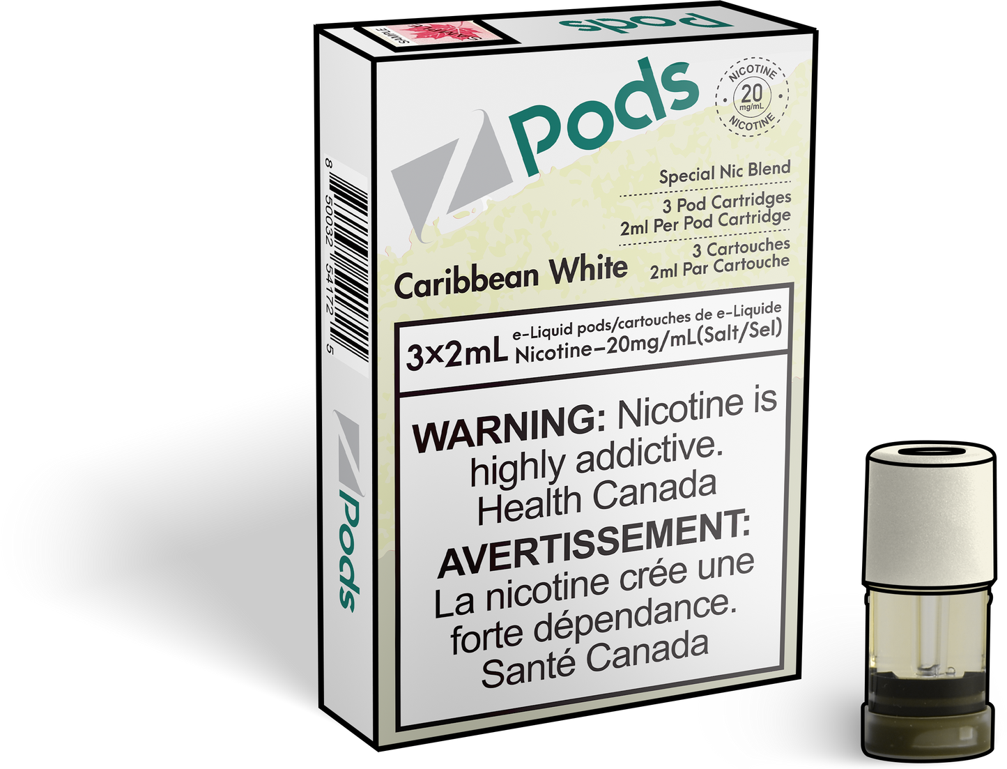 Z Pods - Caribbean White