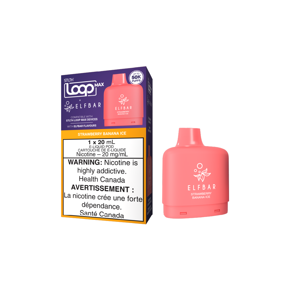 ELFBAR-LOOP-MAX-Disposable-Vape-Pod-Eliquid-Strawberry-Banana-Ice