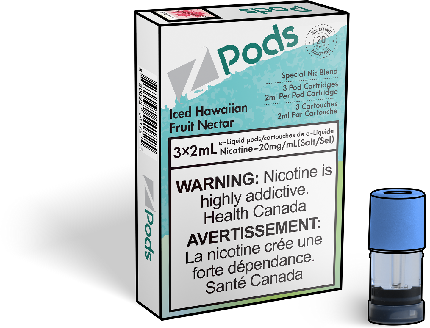 Z Pods - Iced Hawaiian Fruit Nectar