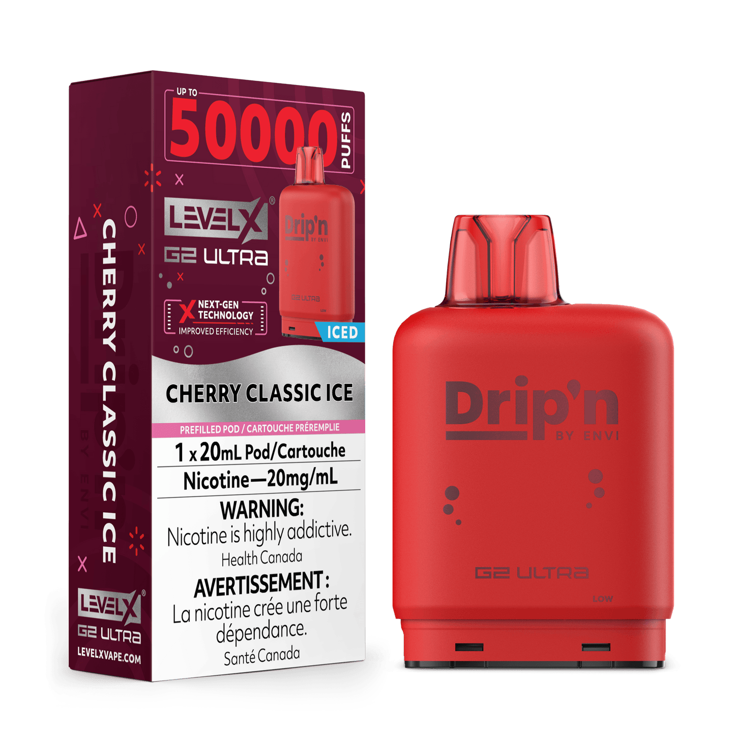 Level X Drip'N G2 Ultra - Cherry Classic Ice
