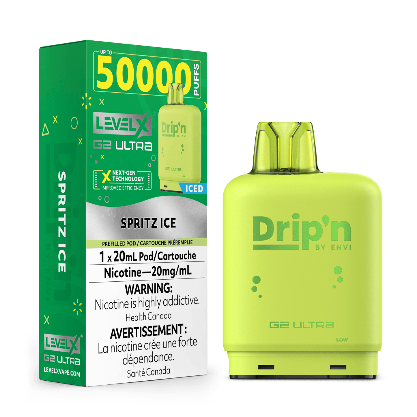Level X Drip'N G2 Ultra - Spritz Ice