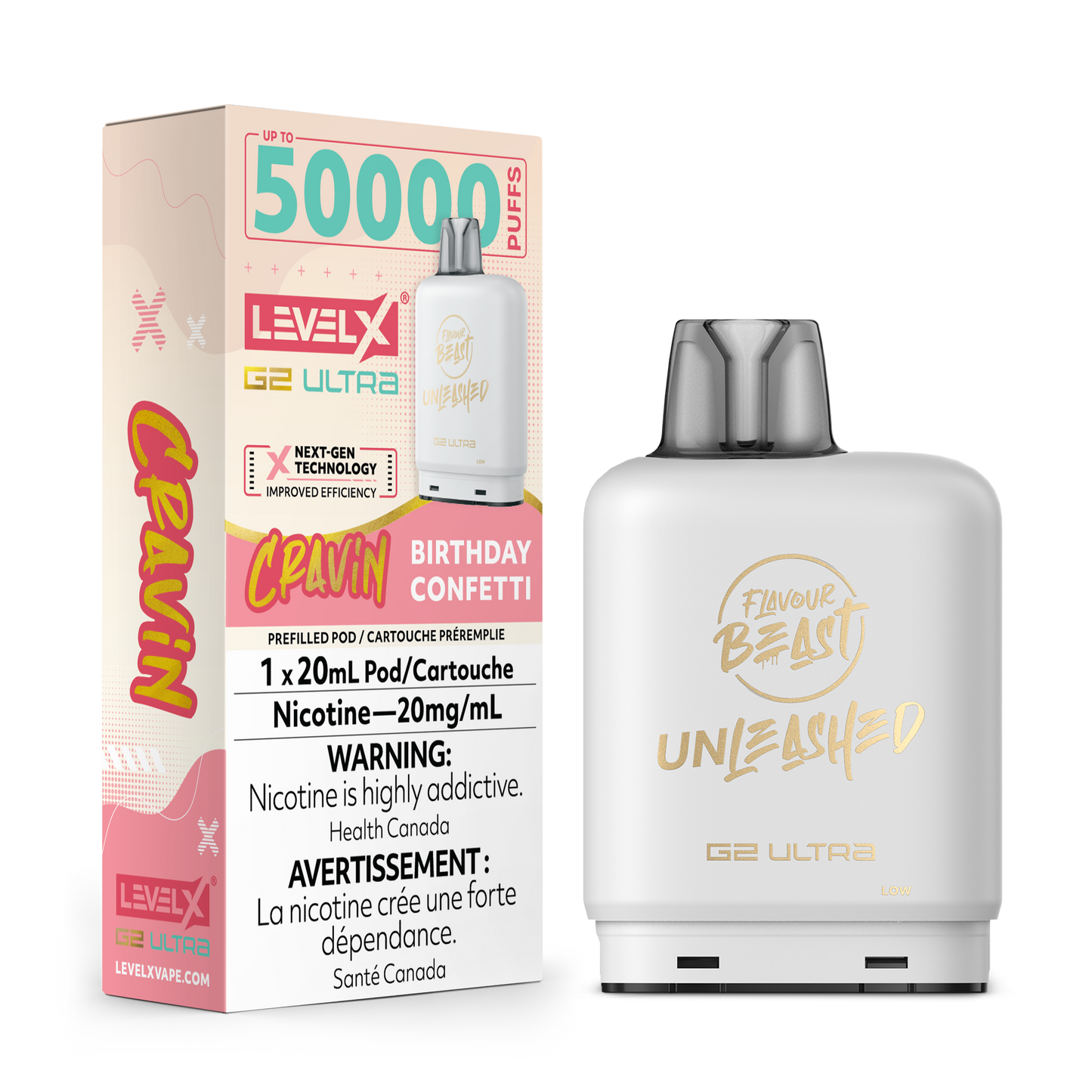 Level X Unleashed Pod - Cravin' Birthday Confetti