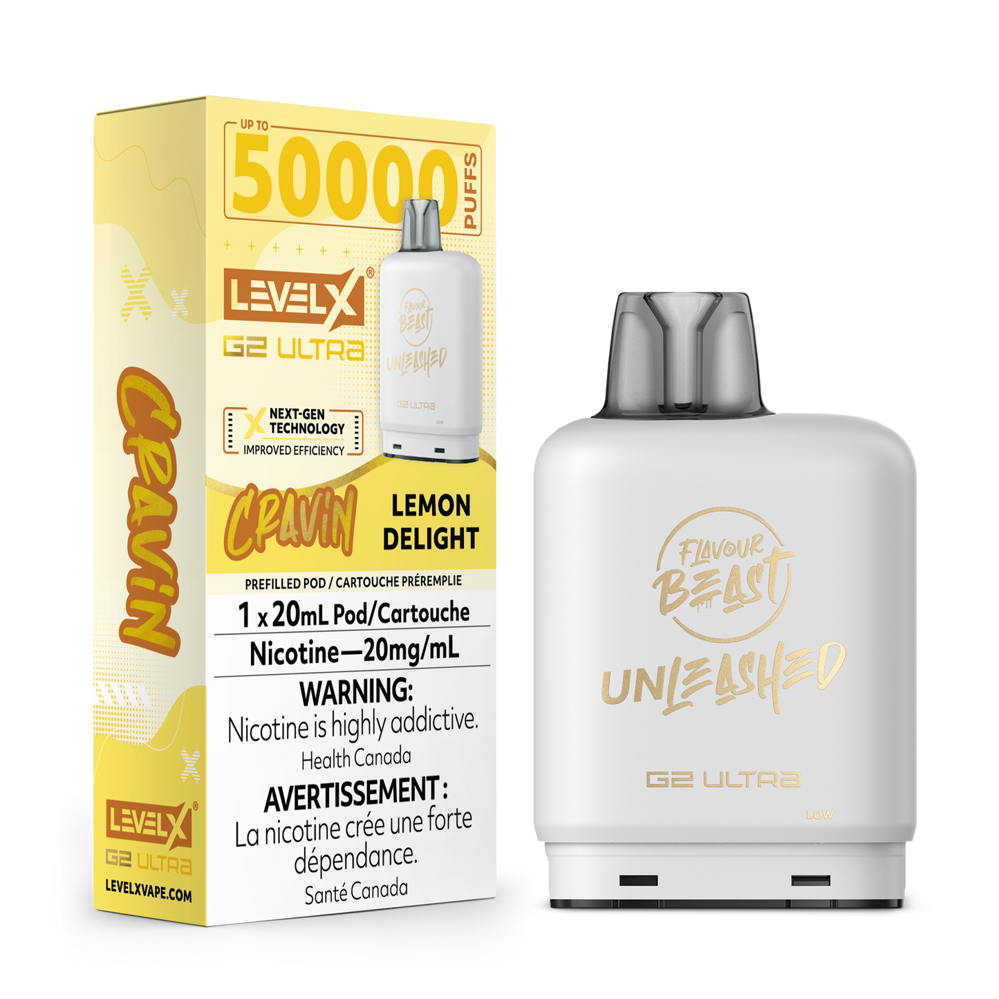 Level X Unleashed Pod - Cravin' Lemon Delight