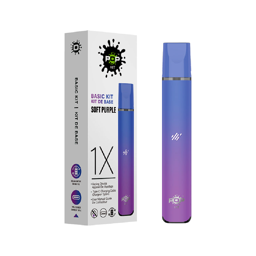 Pop-Hit-Vaping-Rechargeable-Device-Nicotine-Inhale-Sale-Price-Purple