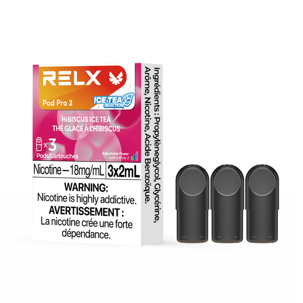 RELX-Pro-2-Disposable-Vape-Pod-Free-shipping-Hibiscus-Ice-Tea