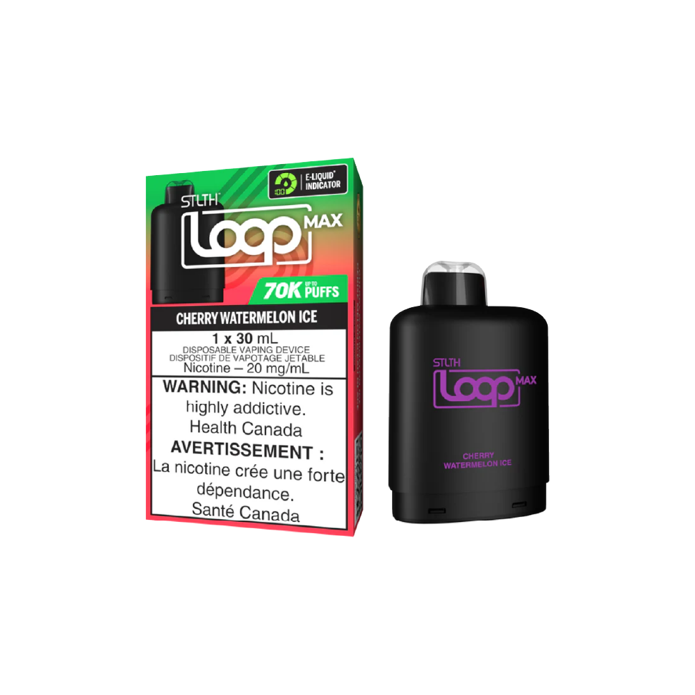 STLTH-LOOP-MAX-Disposable-Vape-Pod-Eliquid-Cherry-Watermelon-Ice