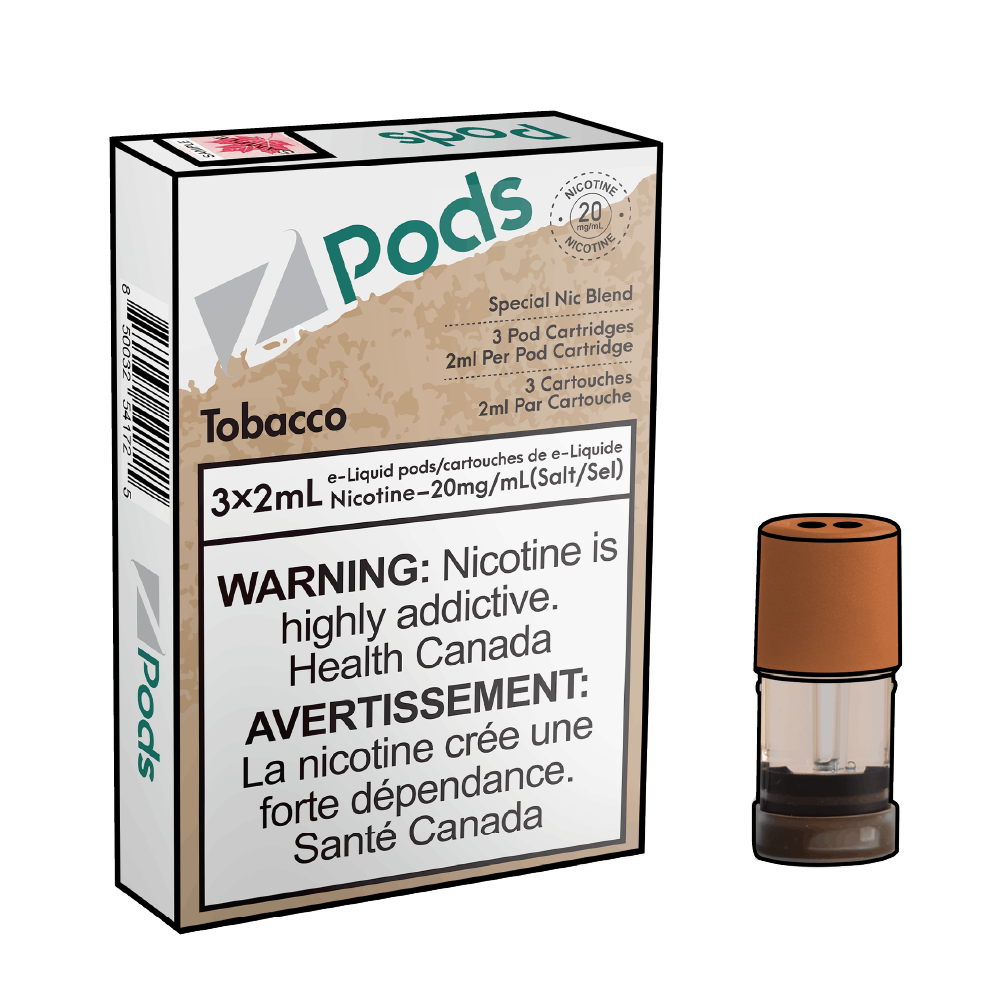 ZPODS-Disposable-Vape-Pod-Free-shipping-Tobacco