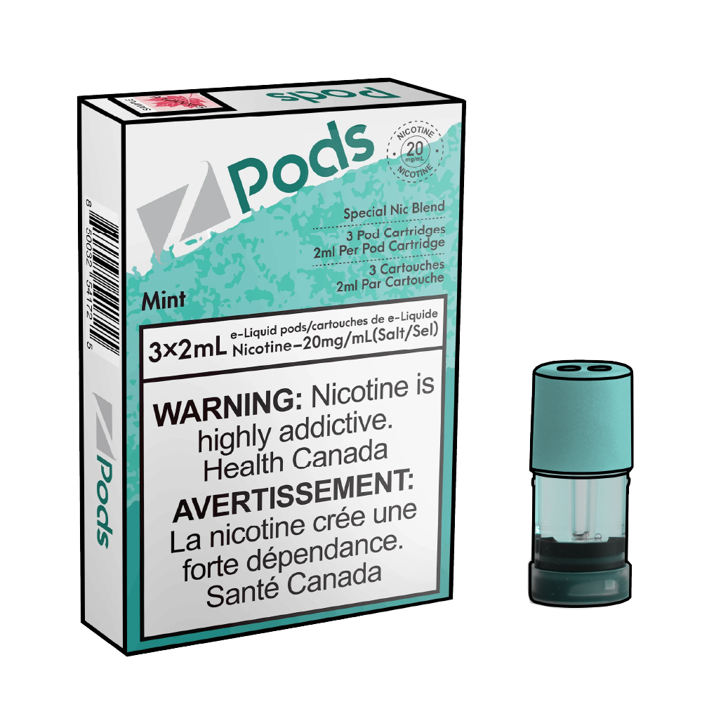 Zpods-Mint--Disposable-pods-Nic-salt-Vape