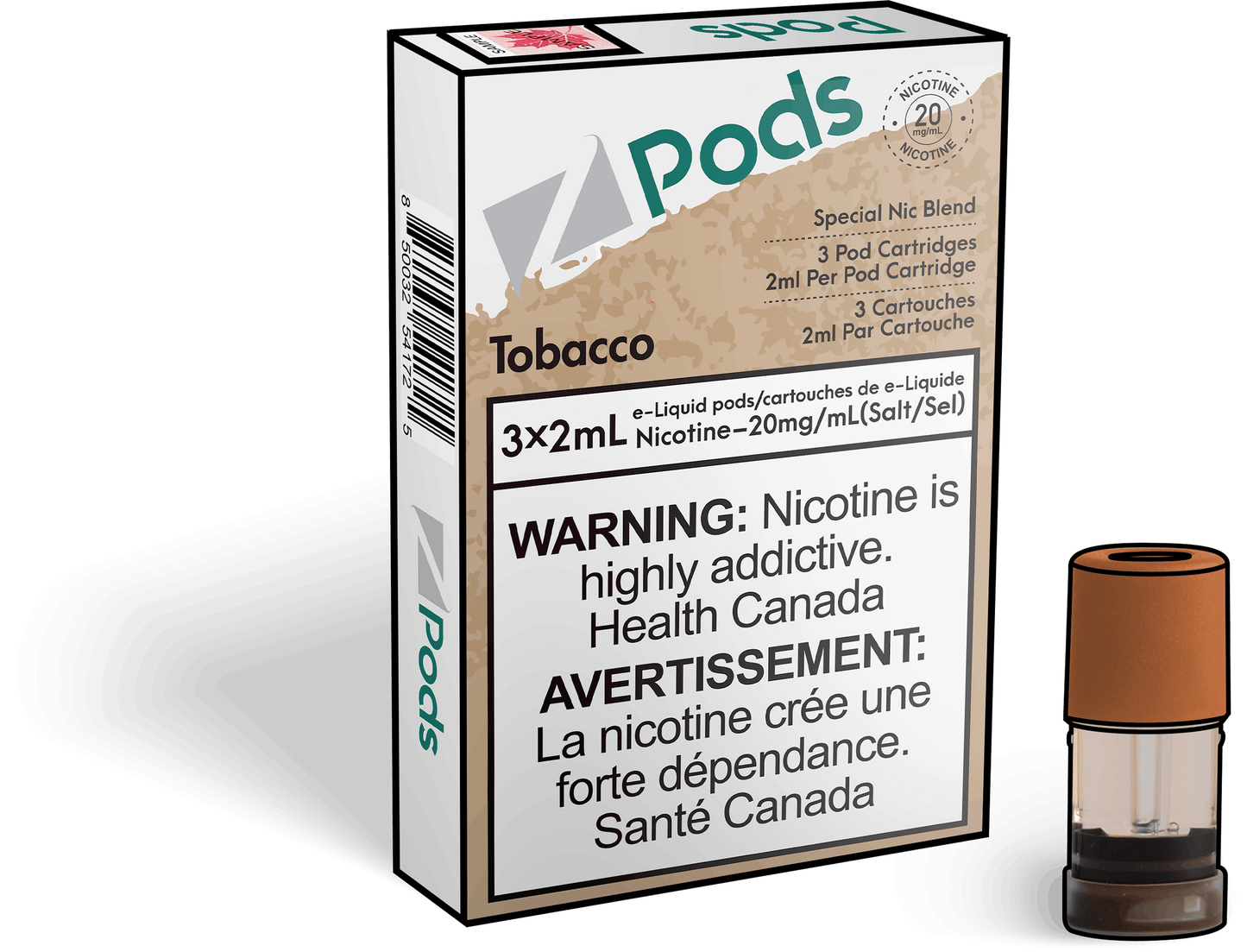 Zpods_Tobacco_Disposable_Nicotine_Vape_Pod