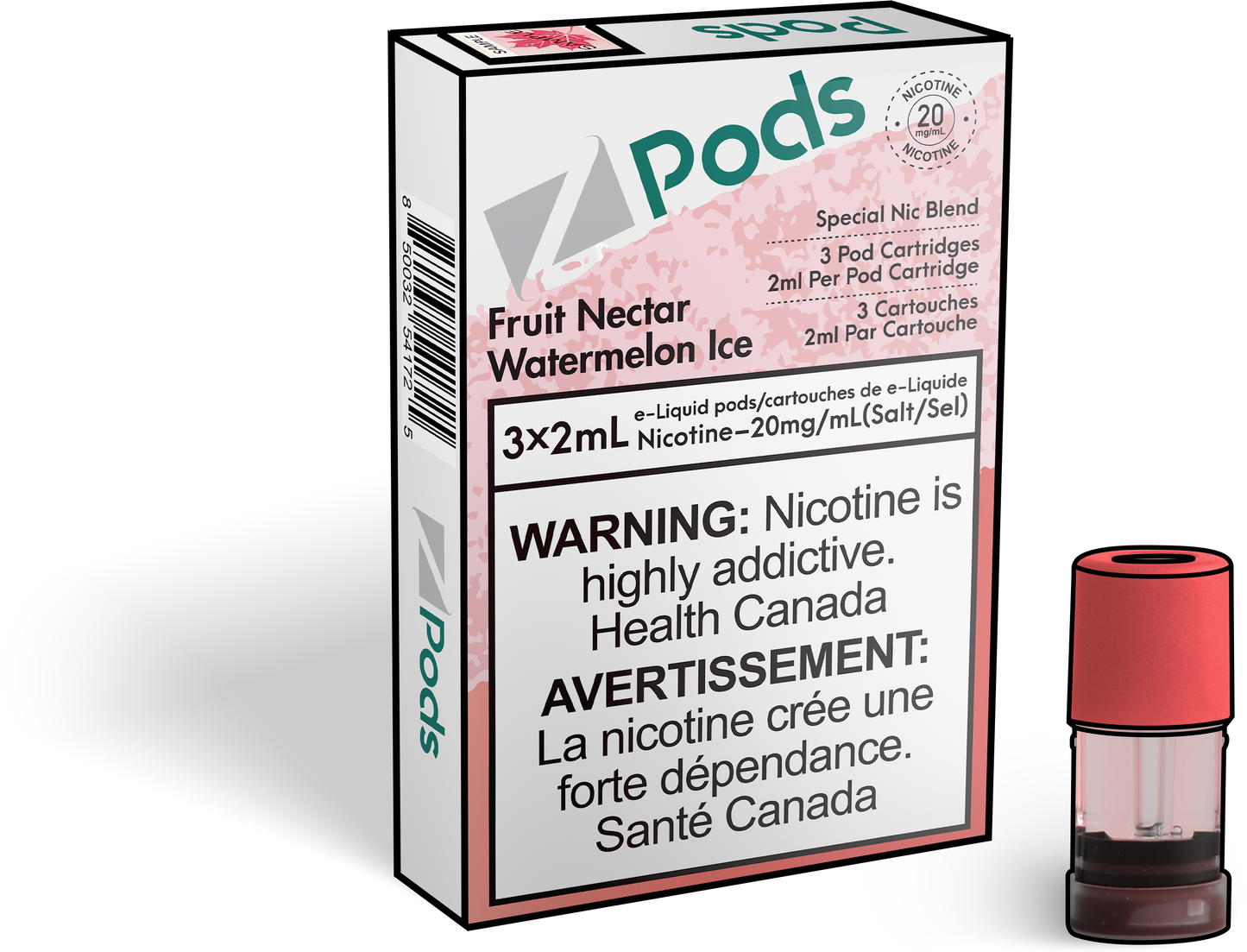 Z Pods - Fruit Nectar Watermelon Ice