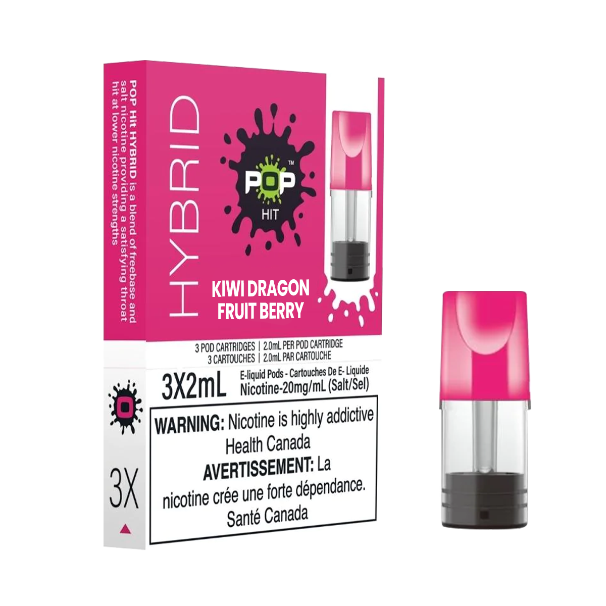 POP Pods - Kiwi Dragon Fruit Berry