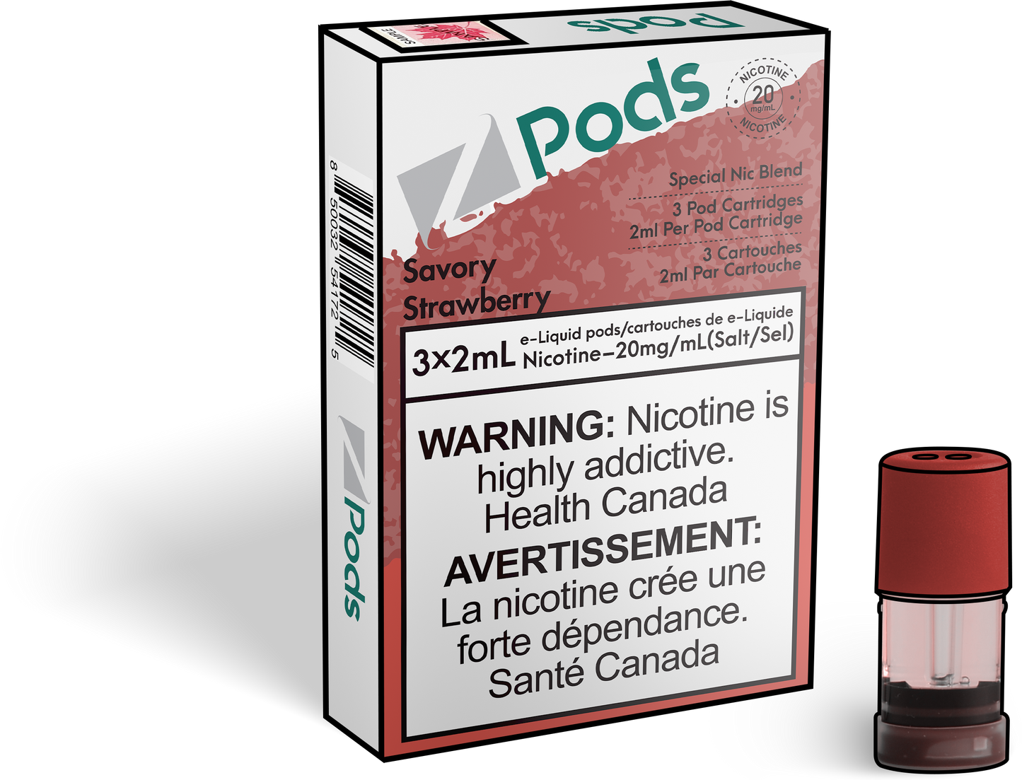Z Pods - Savory Strawberry