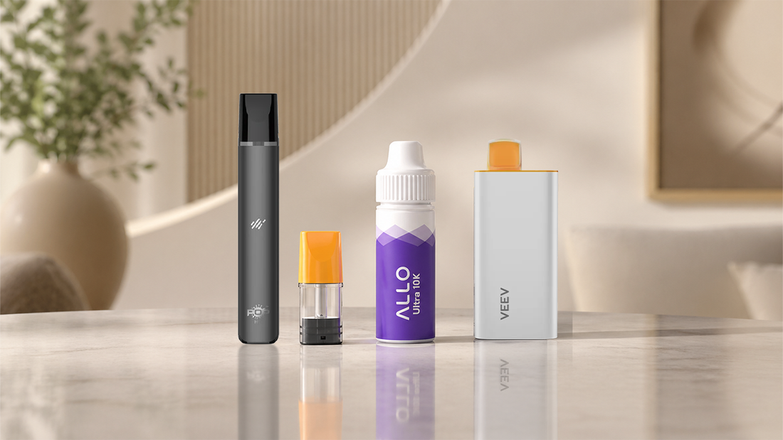 ALLO Ultra VEEV POP pod comparison side-by-side Canada