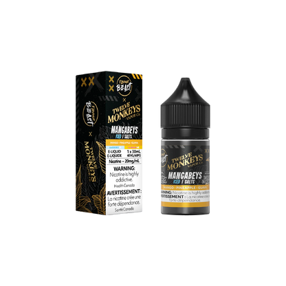 Flavour Beast X Twelve Monkeys Liquid - Mangabeys Iced