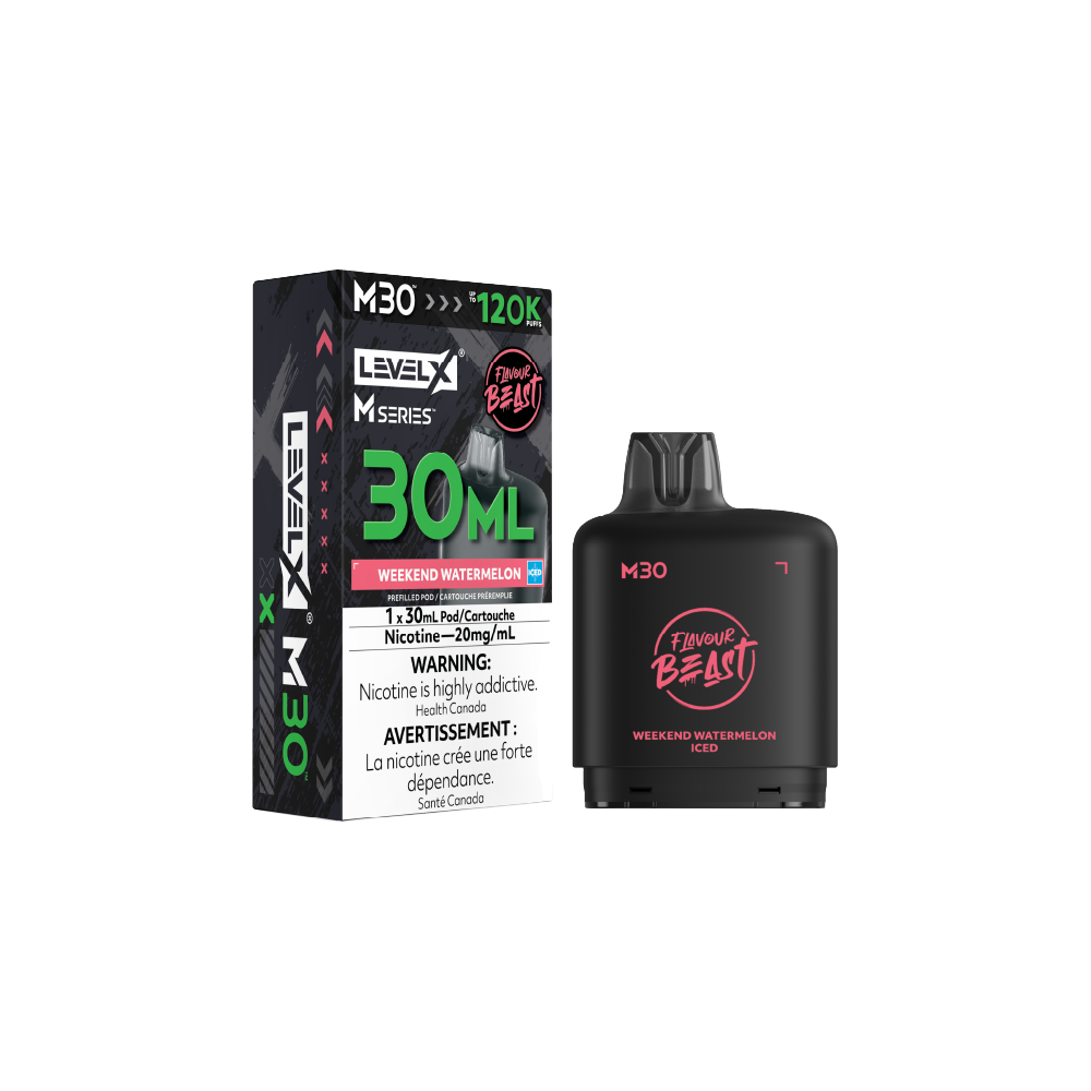 Level X M30 Pod - Weekend Watermelon Iced