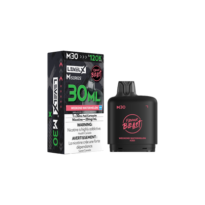 Level X M30 Pod - Weekend Watermelon Iced