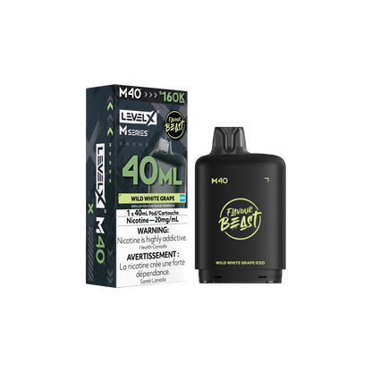 Level X M40 Pod - Wild White Grape Iced