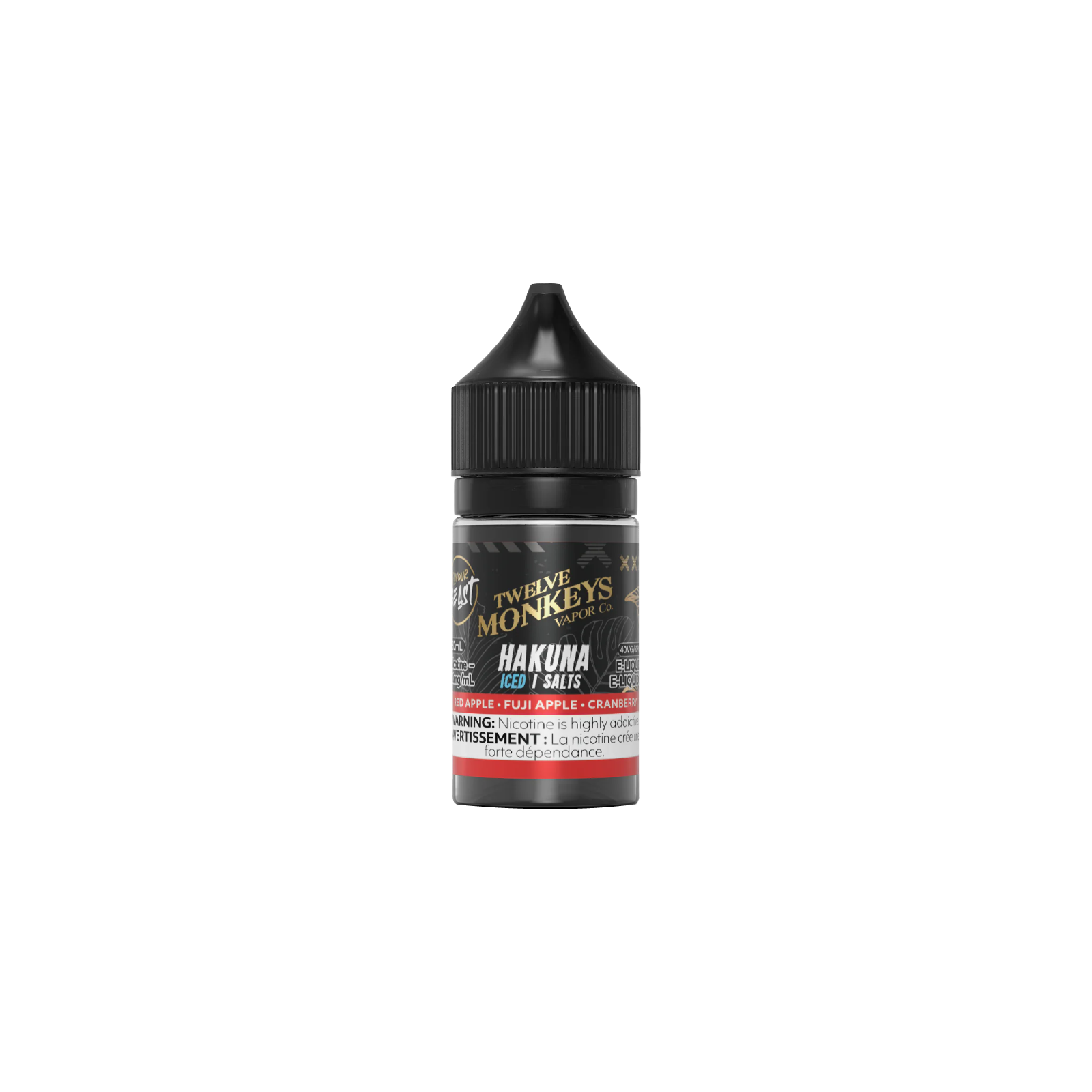 Flavour Beast X Twelve Monkeys Liquid - Hakuna Iced