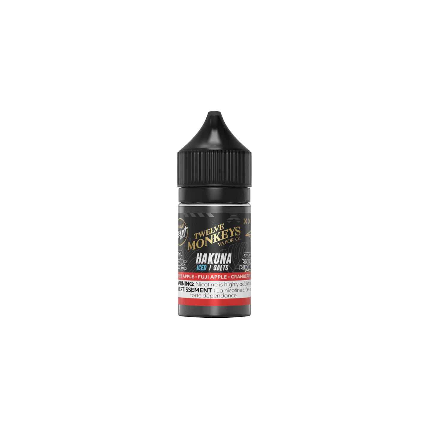 Flavour Beast X Twelve Monkeys Liquid - Hakuna Iced