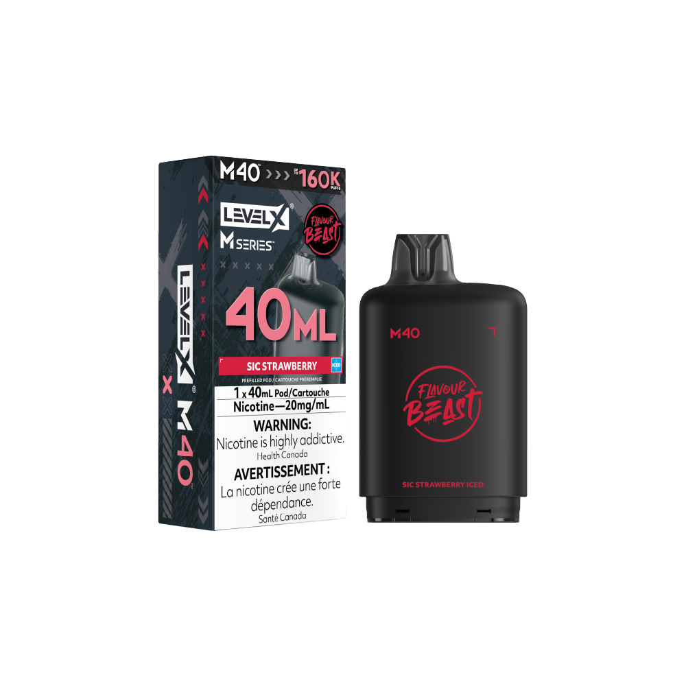 Level X M40 Pod - Sic Strawberry Iced