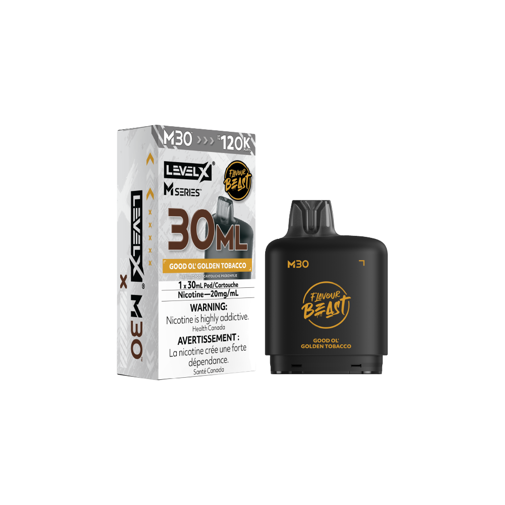Level X M30 Pod - Good Ol' Golden Tobacco