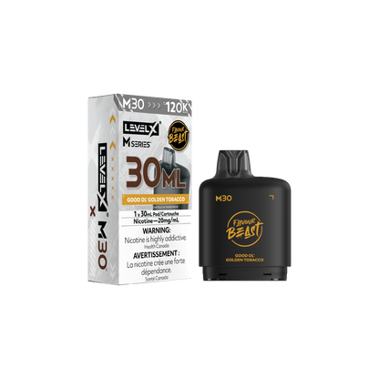 Level X M30 Pod - Good Ol' Golden Tobacco
