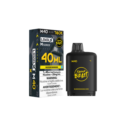 Level X M40 Pod - Bussin Banana Iced