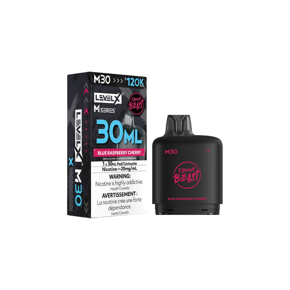 Level X M30 Pod - Blue Raspberry Cherry