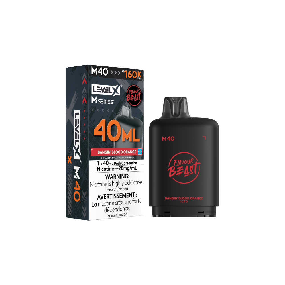 Level X M40 Pod - Bangin' Blood Orange Iced