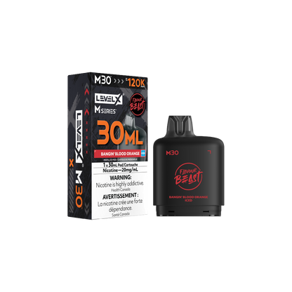 Level X M30 Pod - Bangin' Blood Orange Iced