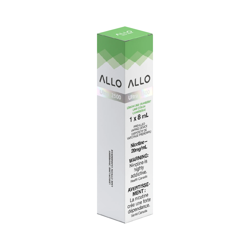 ALLO Ultra 2500 20mg - Lemon Lime Cranberry
