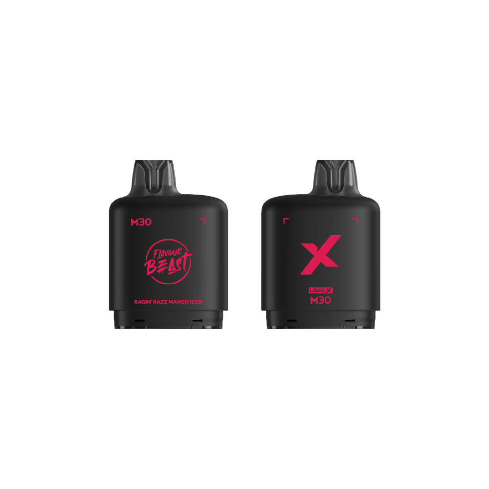 Level X M30 Pod - Ragin' Razz Mango Iced