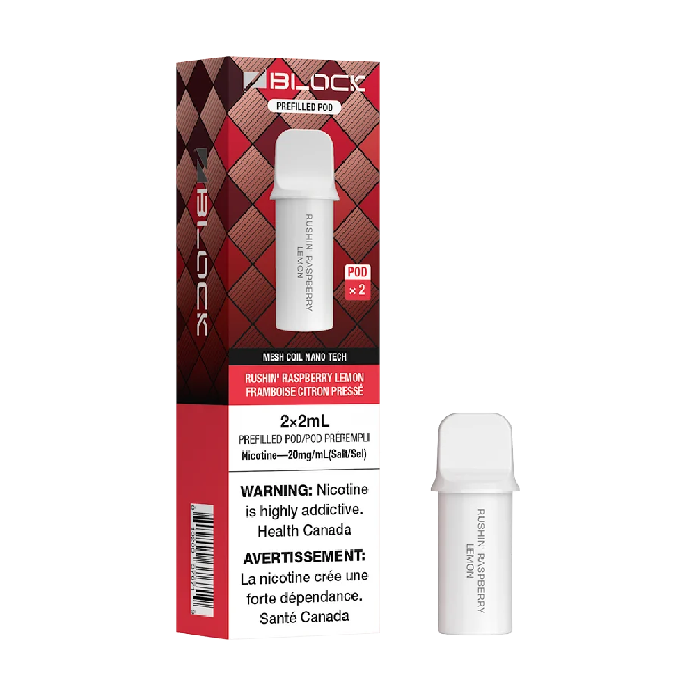 ZBlock Pods - Rushin' Raspberry Lemon