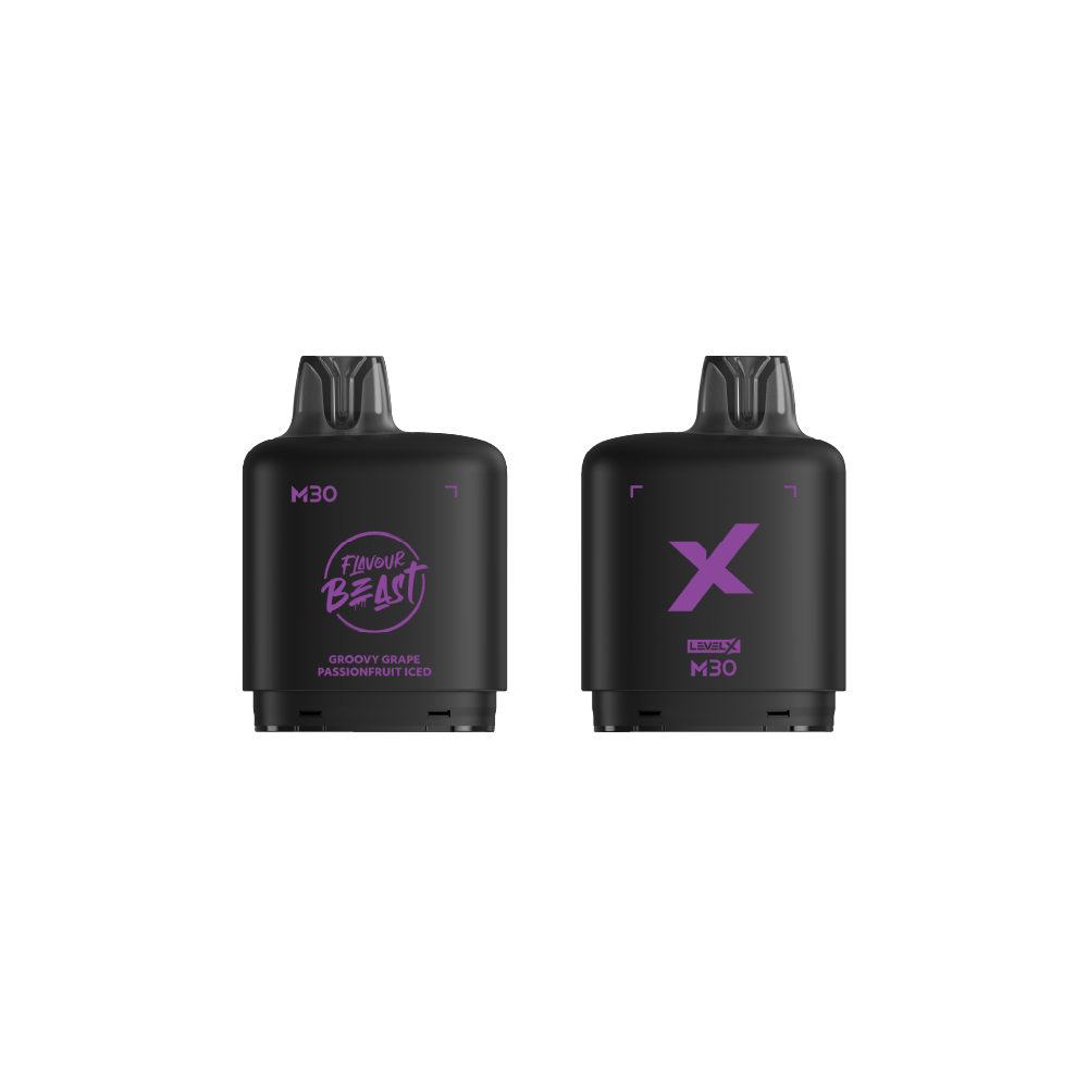 Level X M30 Pod - Groovy Grape Passionfruit Iced