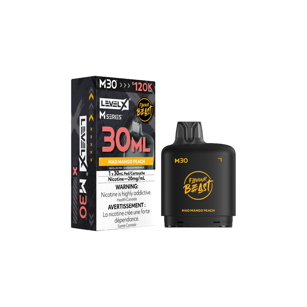 Level X M30 Pod - Mad Mango Peach