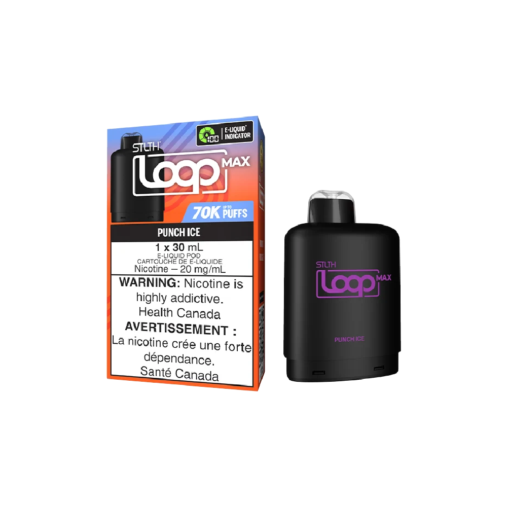 STLTH LOOP Max Pod 30mL - Punch Ice