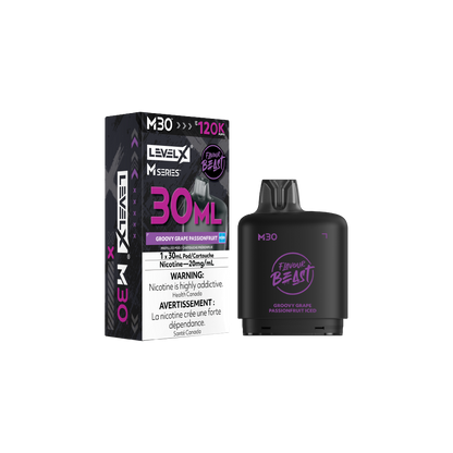 Level X M30 Pod - Groovy Grape Passionfruit Iced