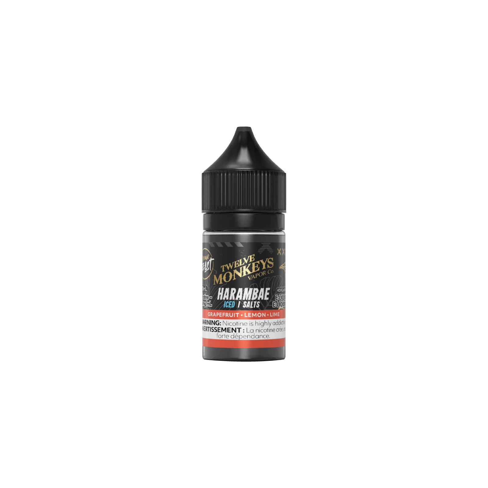 Flavour Beast X Twelve Monkeys Liquid - Harambae Iced