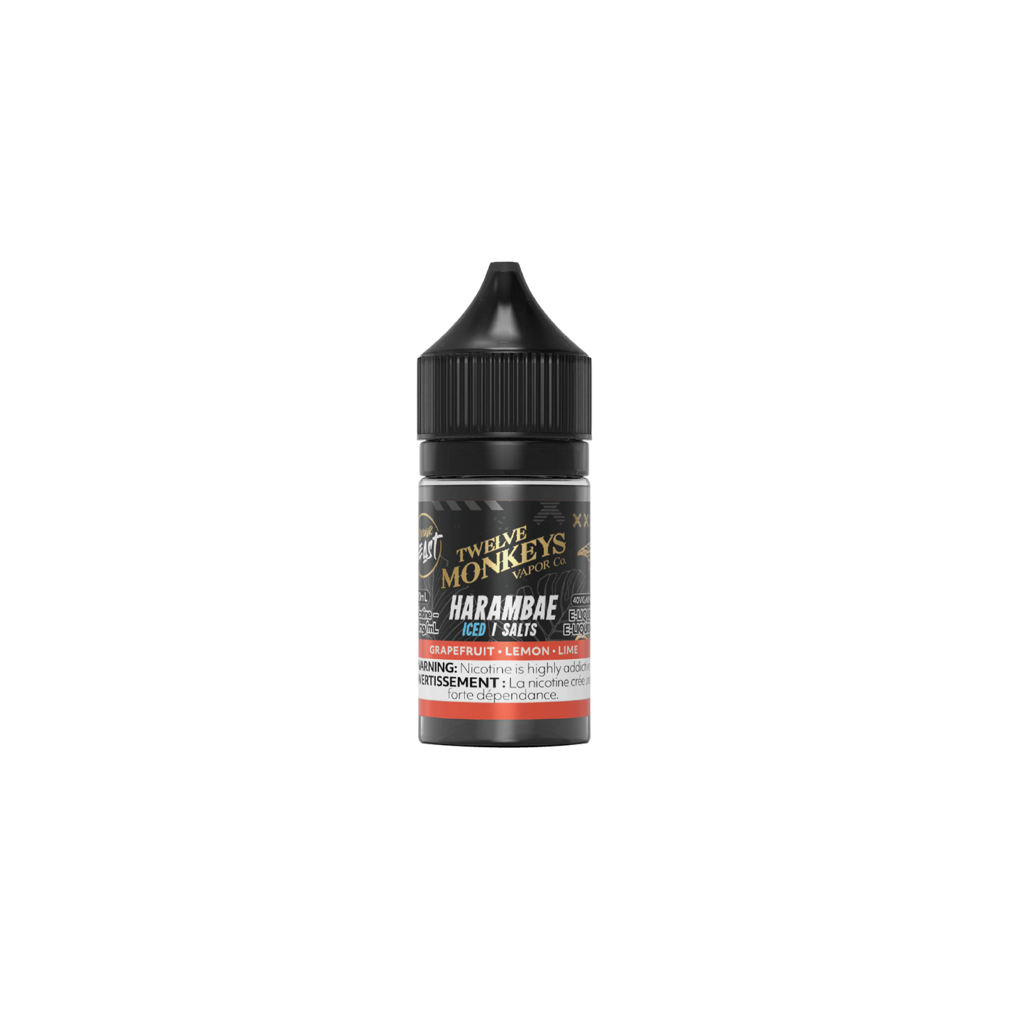 Flavour Beast X Twelve Monkeys Liquid - Harambae Iced
