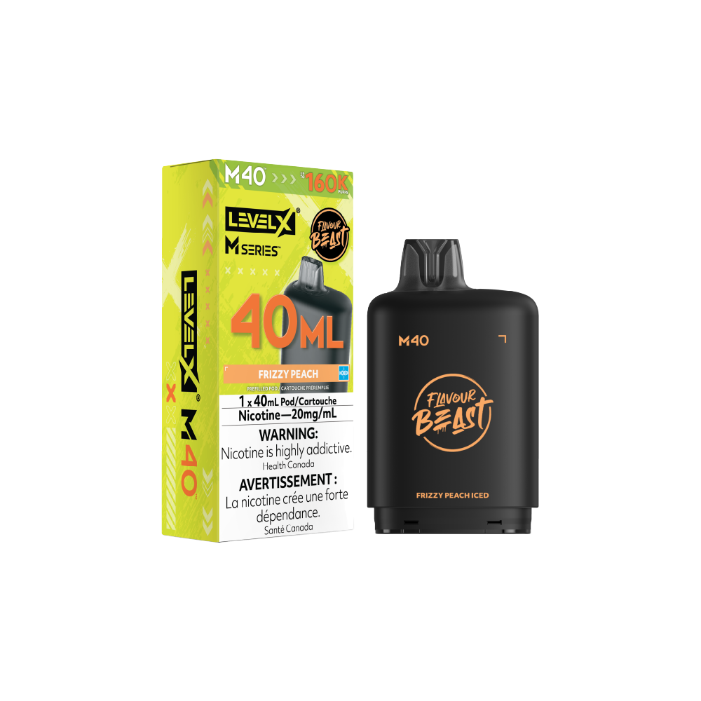 Level X M40 Pod - Frizzy Peach Iced