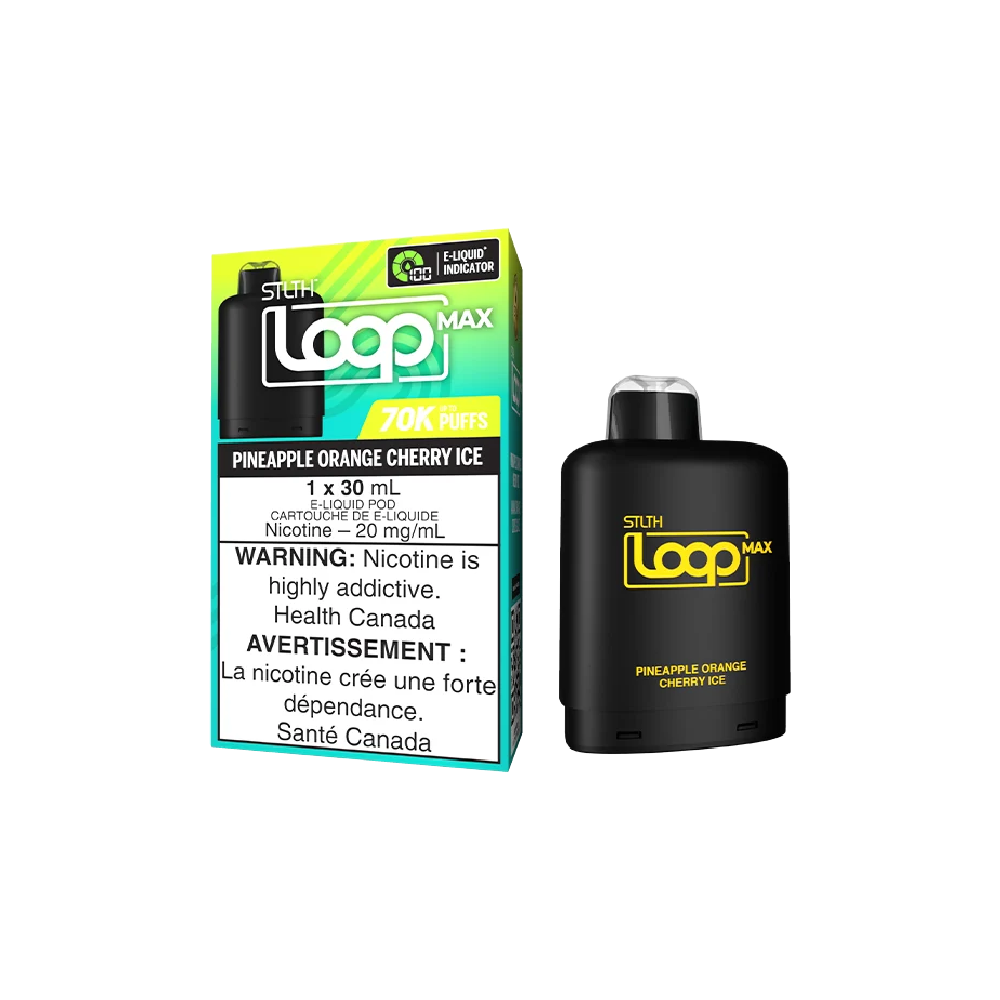STLTH LOOP Max Pod 30mL - Pineapple Orange Cherry Ice