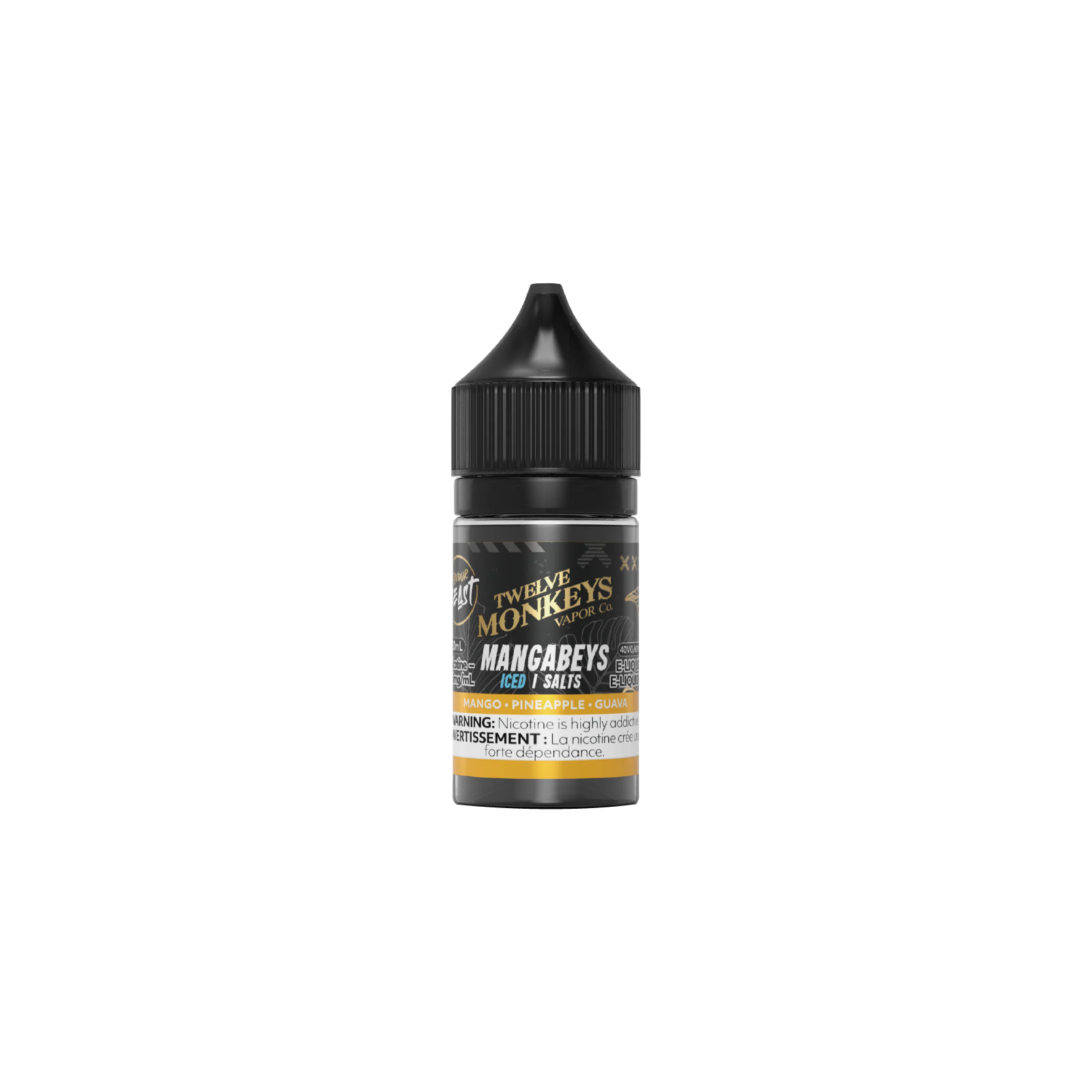 Flavour Beast X Twelve Monkeys Liquid - Mangabeys Iced