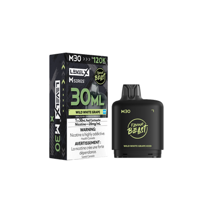Level X M30 Pod - Wild White Grape Iced