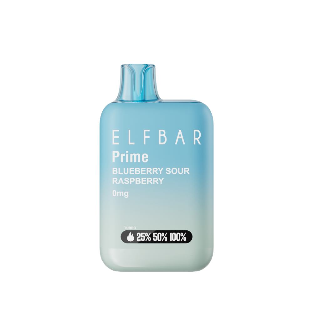 ELFBAR Prime Zero Nic - Blueberry Sour Raspberry